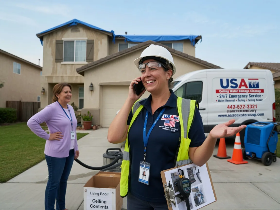 Ceiling Water Damage Restoration Oran, IA FAQs